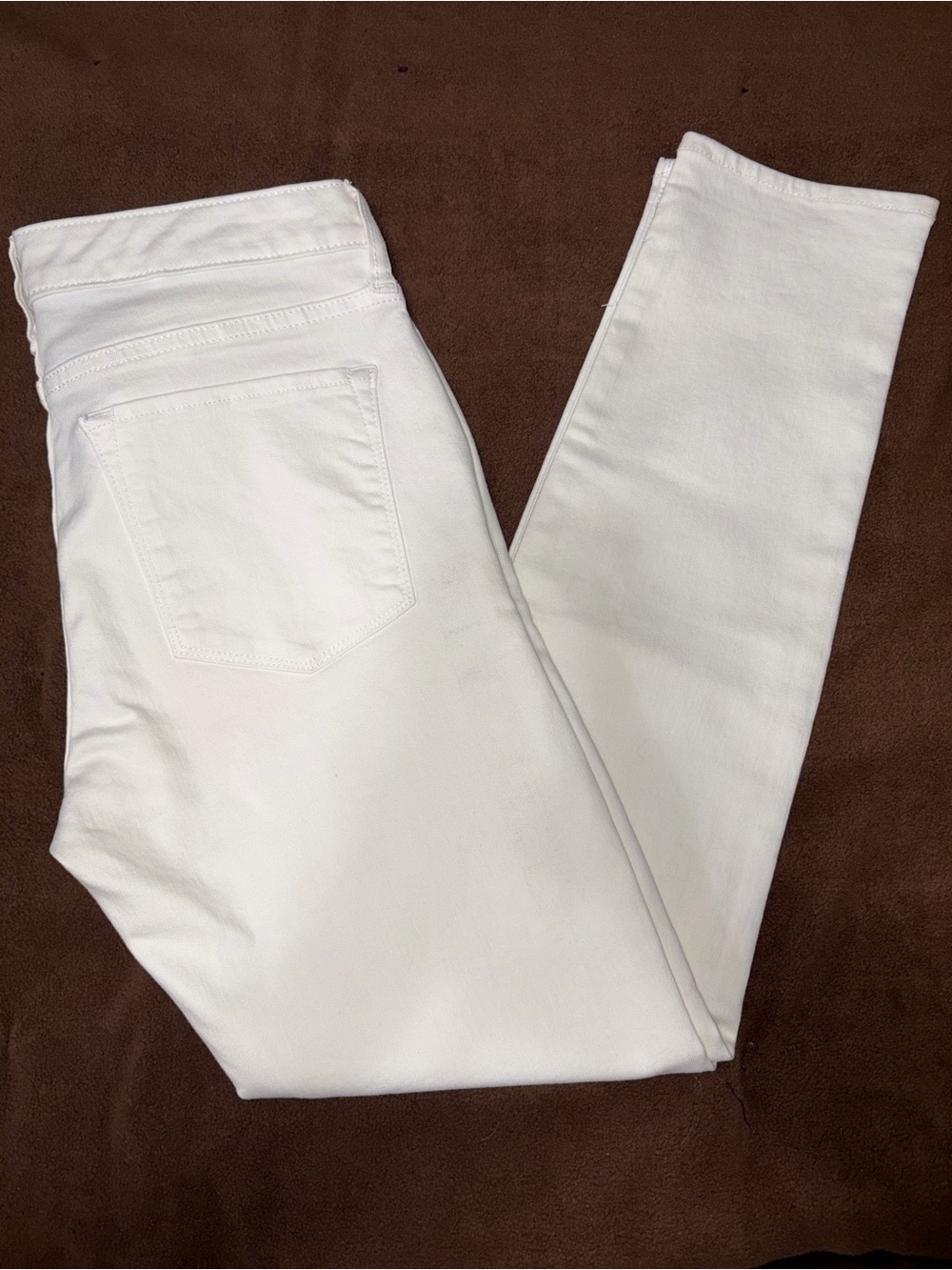 Banana Republic White Women's Skinny Jeans